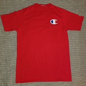 Vintage Red Champion Shirt